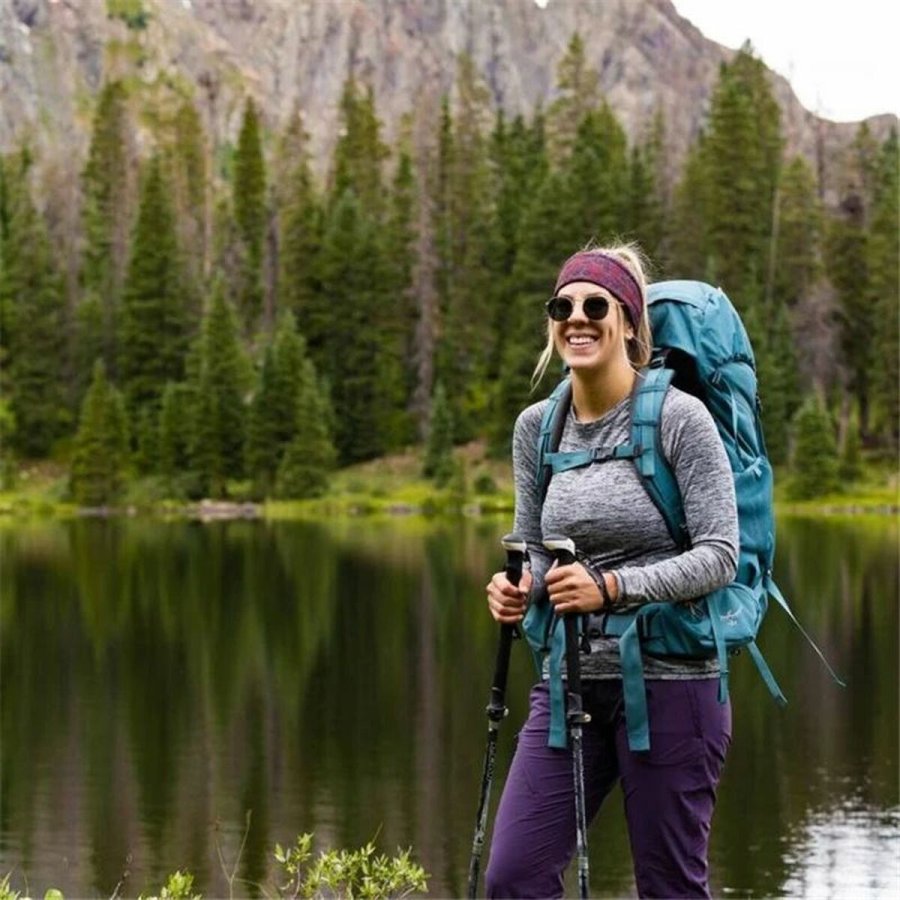 Sportsrygsk Osprey Renn  Lysebl 50 L #4