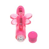 G-Punkt Vibrator Evolved Slenders Flutter Pink Sommerfugl #11