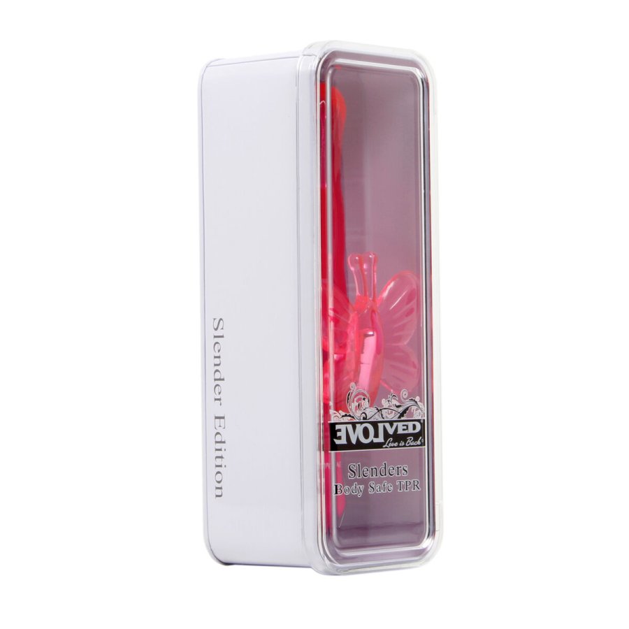 G-Punkt Vibrator Evolved Slenders Flutter Pink Sommerfugl #13