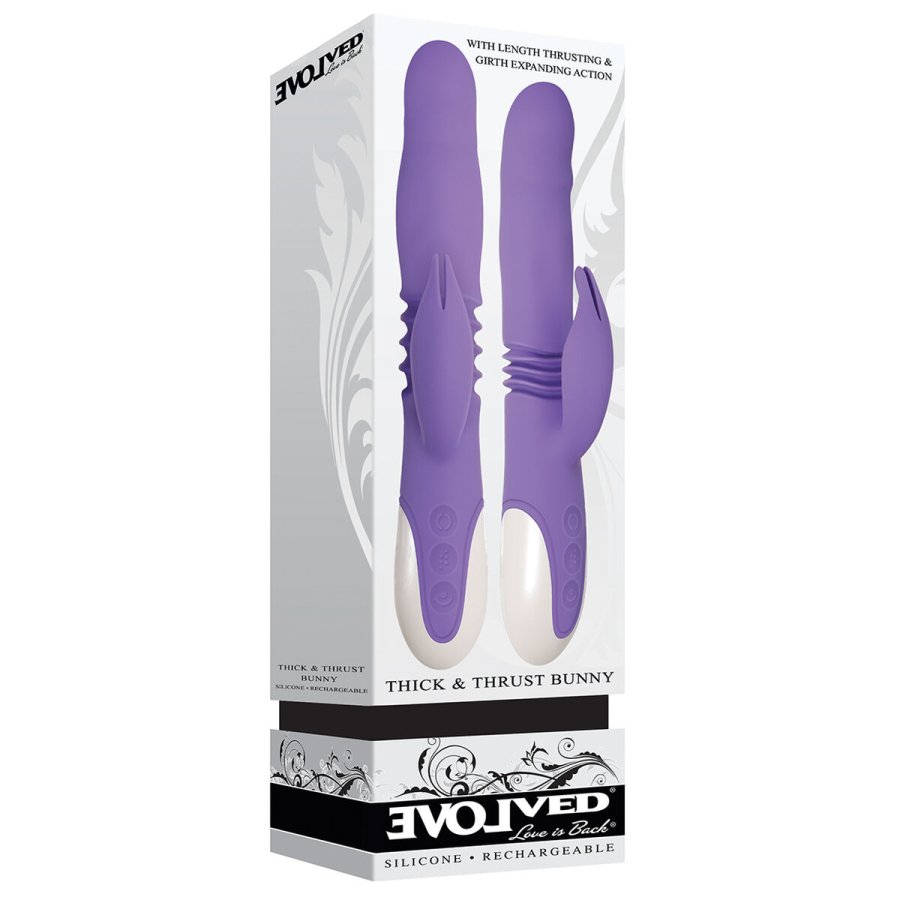 G-Punkt Vibrator Evolved Bunny Lilla #11