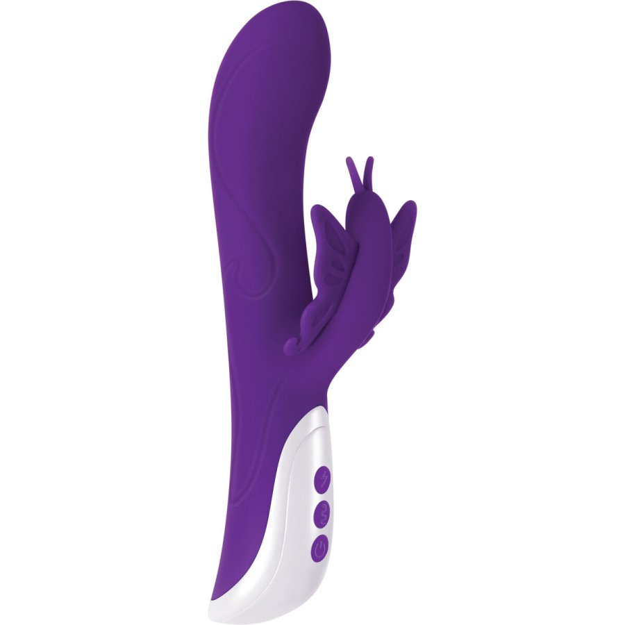 G-Punkt Vibrator Evolved Lilla Sommerfugl #1