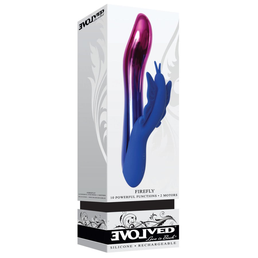 G-Punkt Vibrator Evolved Multifarvet Sommerfugl #13