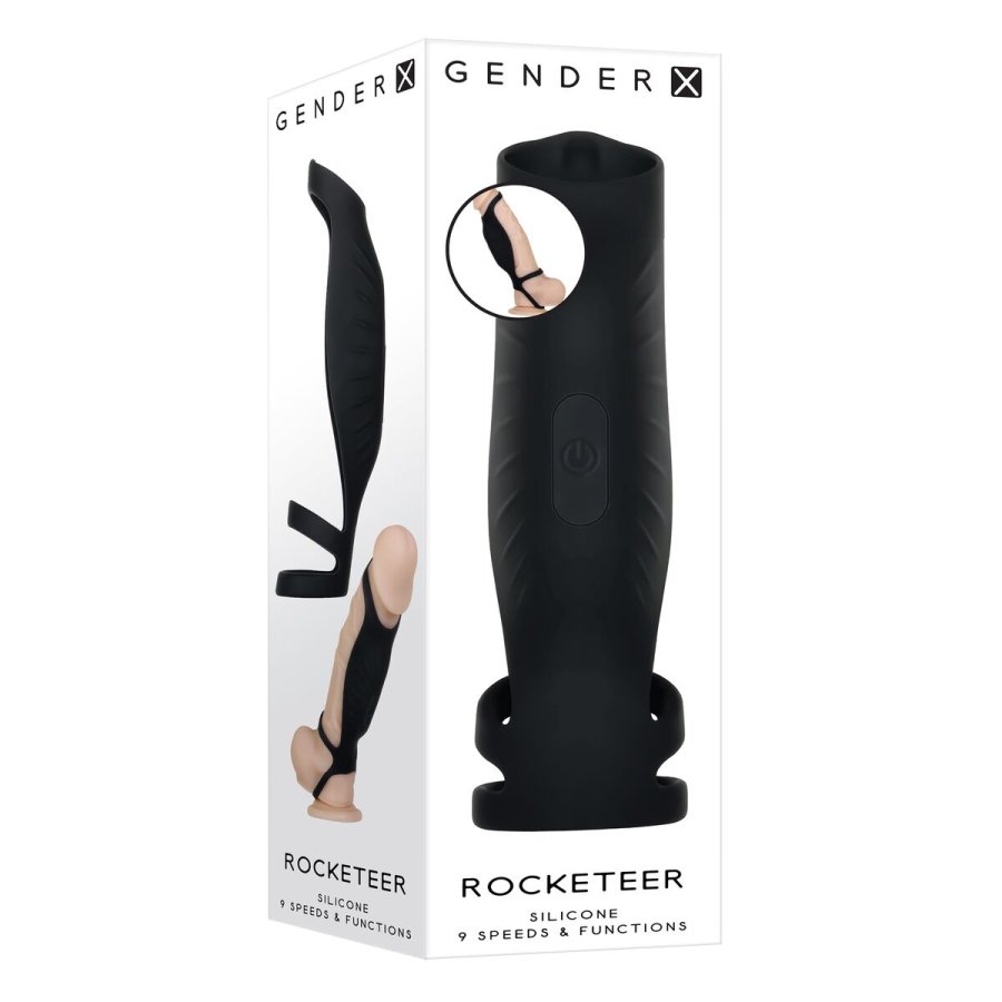 Penis cover Gender X Sort  3,7 cm #1