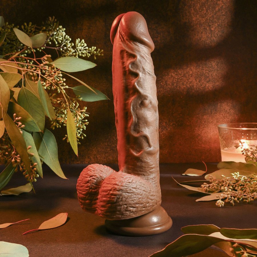 Realistisk Dildo Evolved PVC  4 cm #5