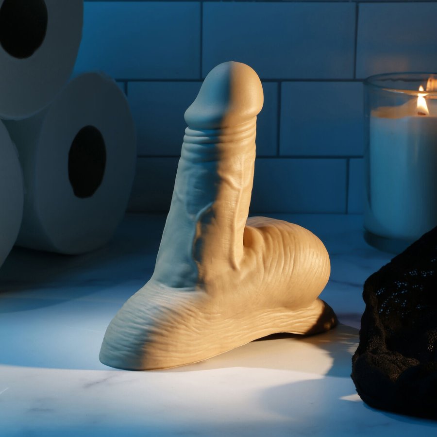 Realistisk Dildo Gender X Gender X Silikone  3,8 cm #5