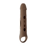Penis cover Zero Tolerance Brun  4,1 cm #1