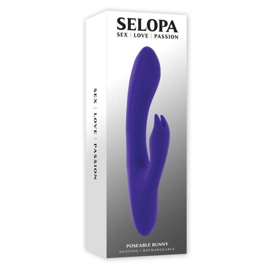 G-Punkt Vibrator Selopa Bunny Lilla #13