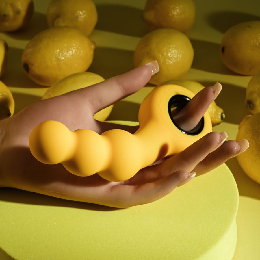 Vibrerende Buttplug Evolved Gender X Gul #7