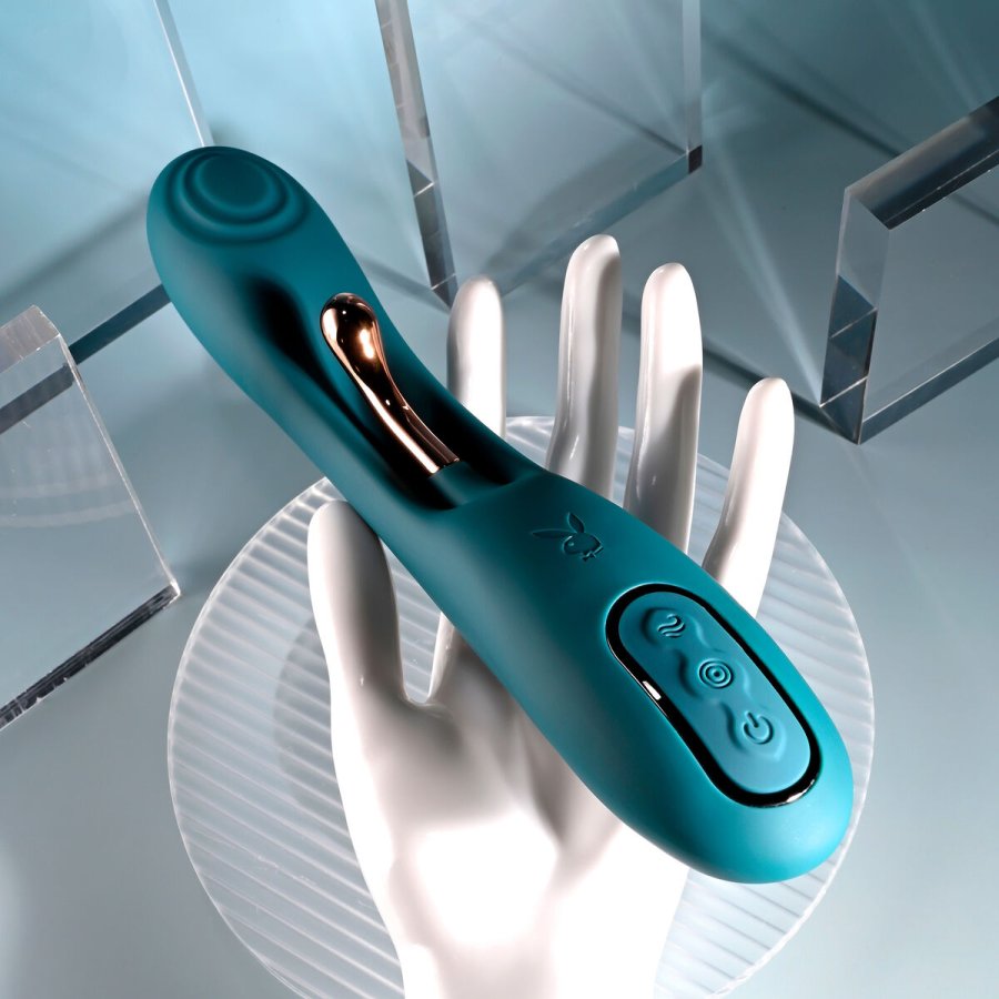 Dual Stimulation Vibe Evolved Playboy Grn #7