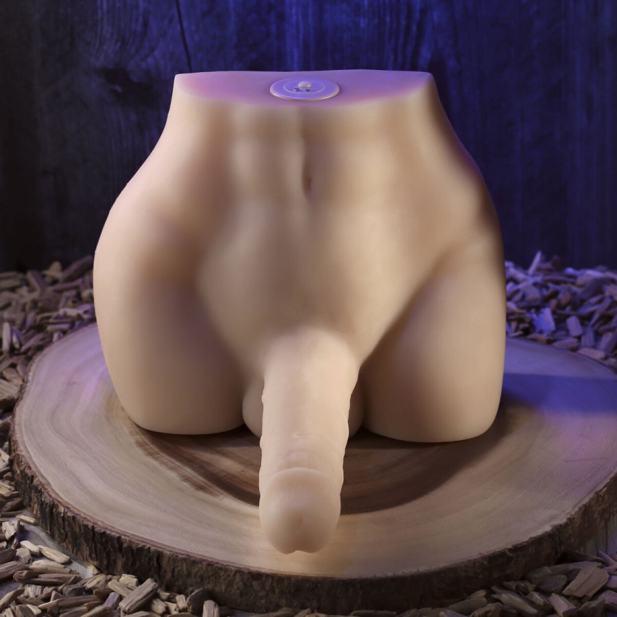 Realistisk Dildo Evolved ABS TPR  4,5 cm (17,8 cm) #5
