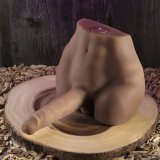 Realistisk Dildo Evolved ABS TPR  4,5 cm (17,8 cm) #4