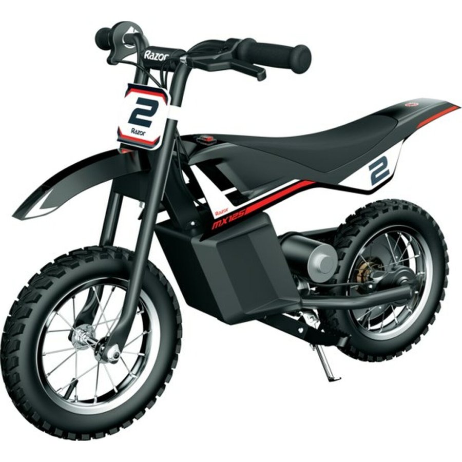 Elektrisk lbehjul til brn Razor MX125 Hvid Krom #1