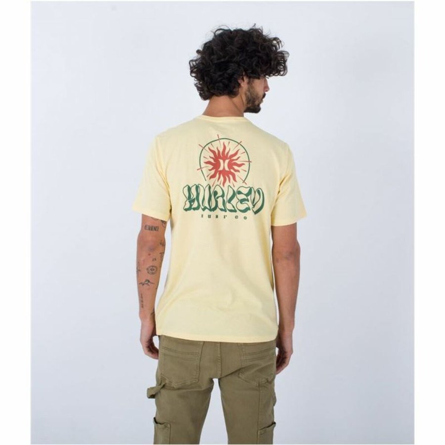 T-shirt Hurley Evd Exp Sun Is Shinning Gul Mnd #2