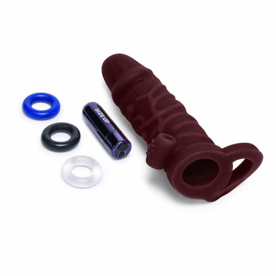 Penis cover Size Up Brun  4 cm 15 cm #7