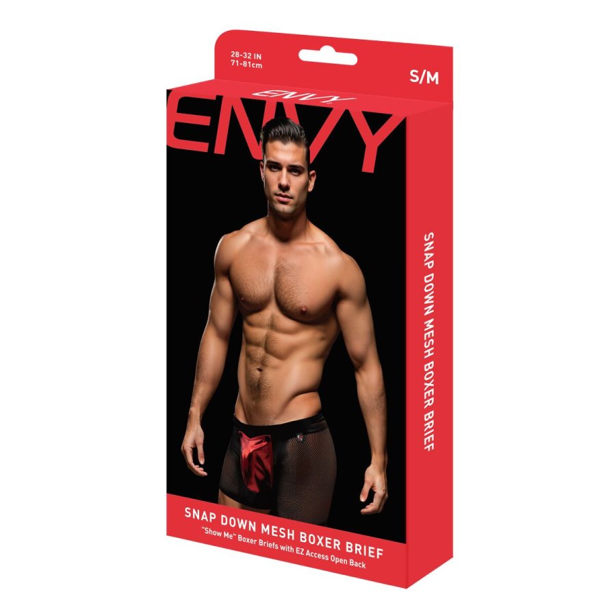 Boxershorts til m�nd Envy Sort S/M #6