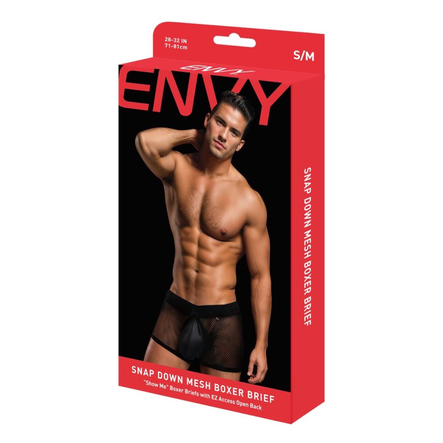Boxershorts til m�nd Envy Sort L/XL #6
