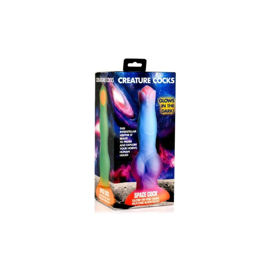 Dildo XR Bl Orange Lilla  6,3 cm  3,8 cm #5