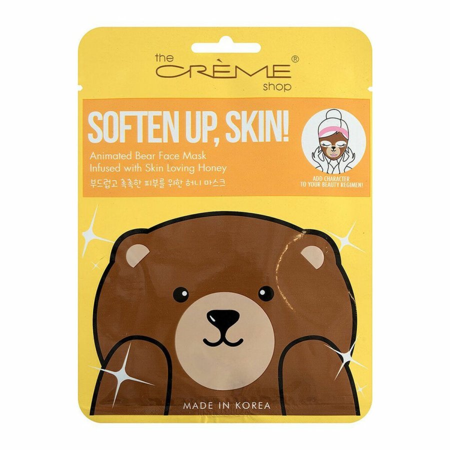 Ansigtsmaske The Crme Shop Soften Up, Skin! Bear (25 g) #1