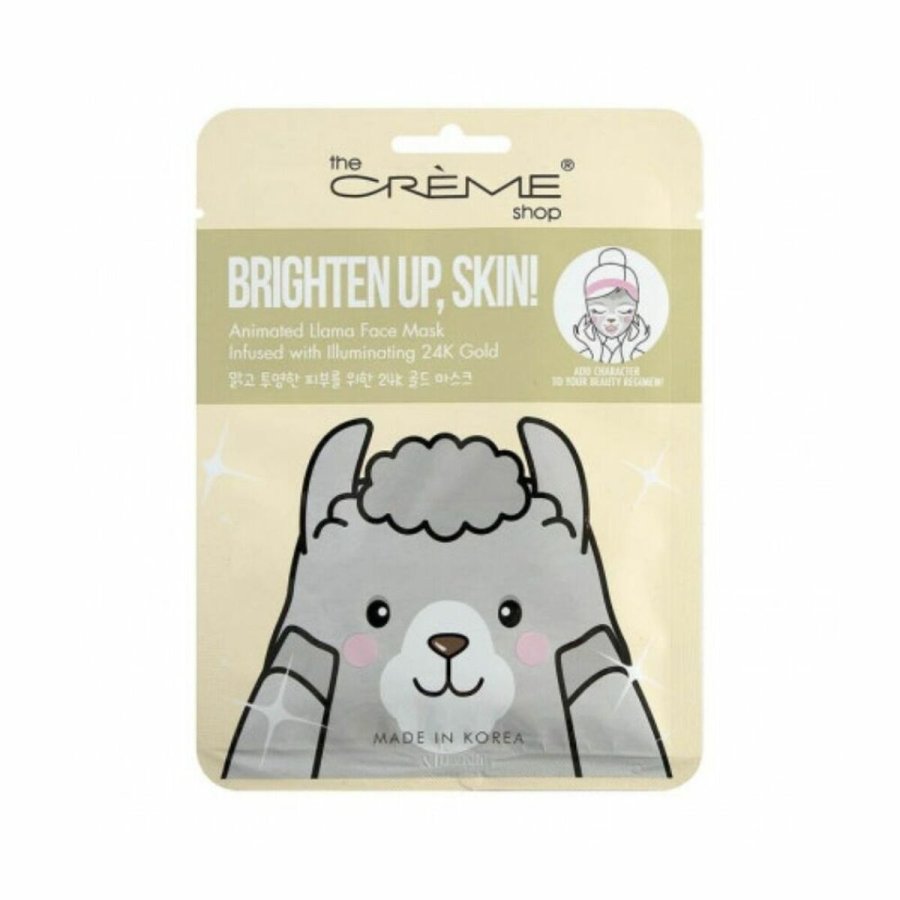 Ansigtsmaske The Crme Shop Brighten Up, Skin! Llama (25 g) #1