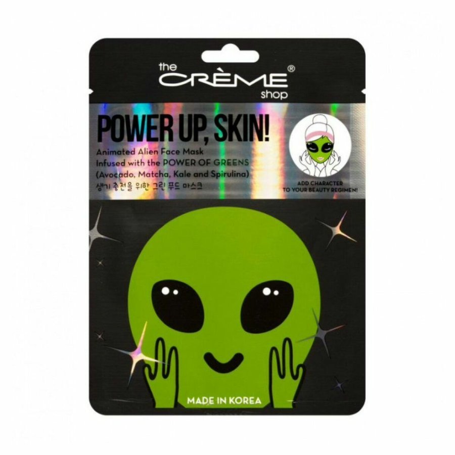Ansigtsmaske The Crme Shop Power Up, Skin! Alien (25 g) #1