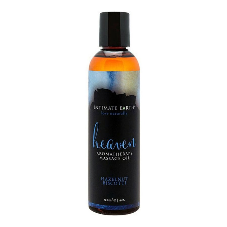 Massageolie Himmel Hasselnd Kiks 120 ml Intimate Earth 120 ml #1