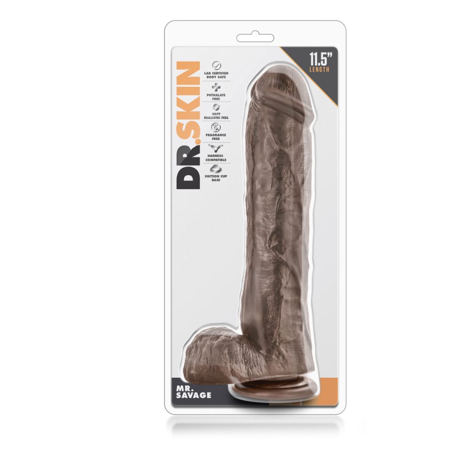 Realistisk Dildo Blush Dr Skin PVC  6,1 cm (23,5 cm) #5