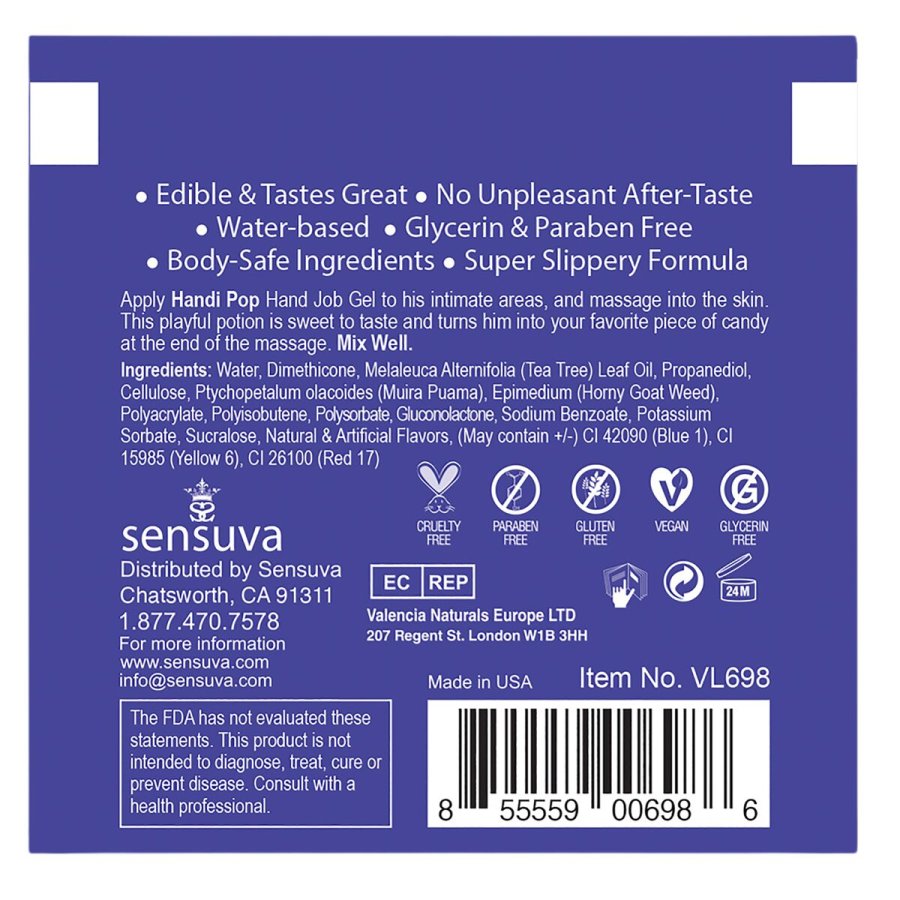 Erotisk massageolie Sensuva 6 ml #3