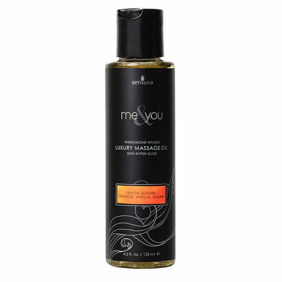 Erotisk massageolie  Me & You  Sensuva 125 ml Citrus #1