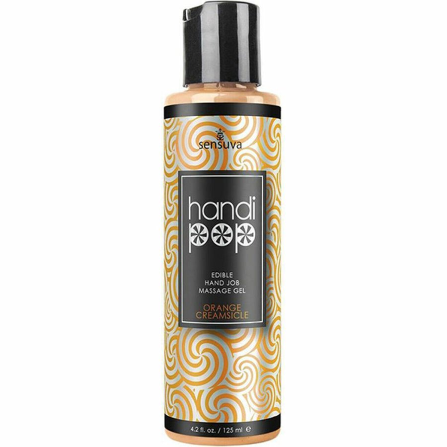 All Over Massage Gel Glidecreme Handipop Sensuva  Orange Creamsicle 125 ml #1