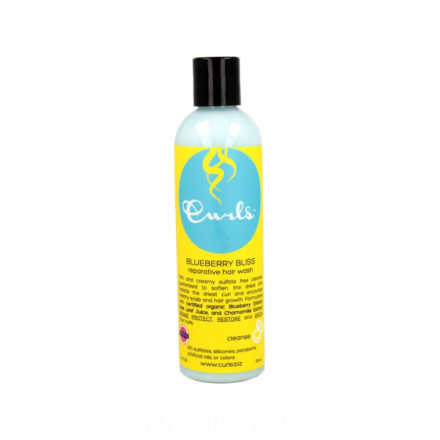 Reparerende Hrbalsam Curls Blueberry Bliss Hair Wash (236 ml) #1