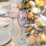 Vinglas Cristal dArques Paris Swirly Spring Pink Glas 470 ml (4 enheder) #2