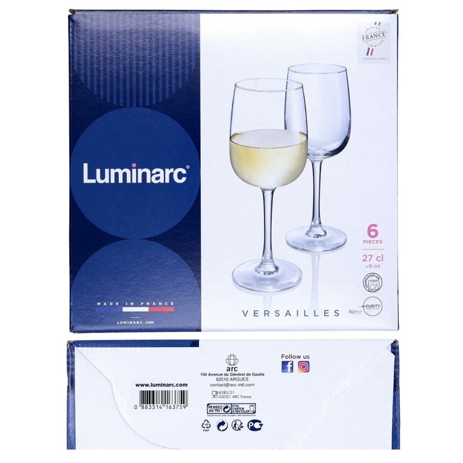 Vinglas Luminarc Versailles 6 unidades 270 ml (27 cl) #4