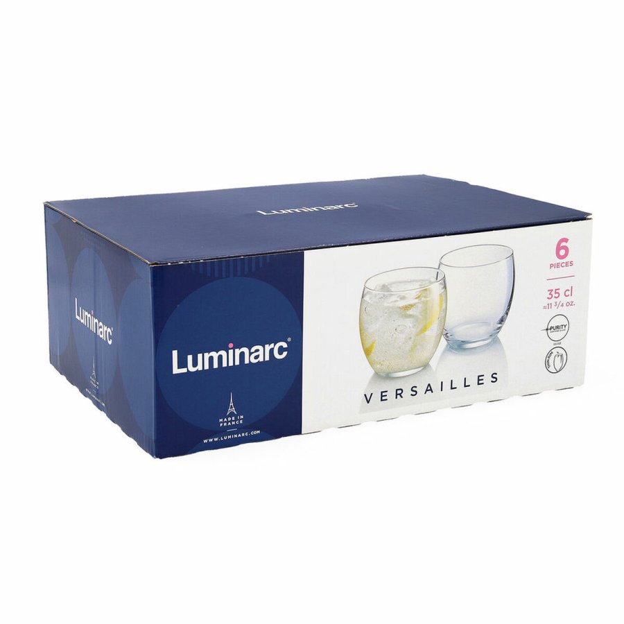 Glasst Luminarc 04245 Gennemsigtig Glas 350 ml 6 Dele #7