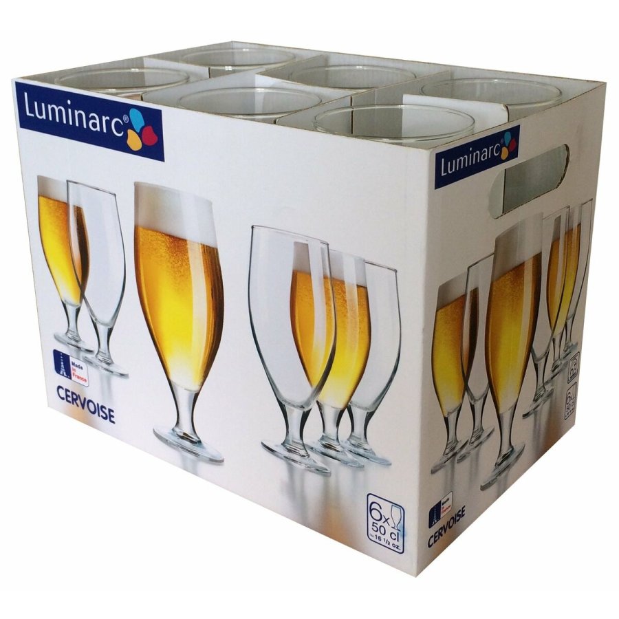 lglas Luminarc Spirit Bar Gennemsigtig Glas 500 ml 6 enheder (Pack 6x) #1