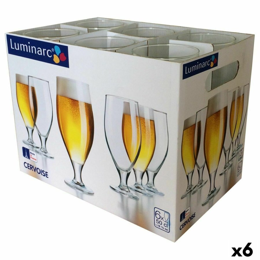 lglas Luminarc Spirit Bar Gennemsigtig Glas 500 ml 6 enheder (Pack 6x) #4