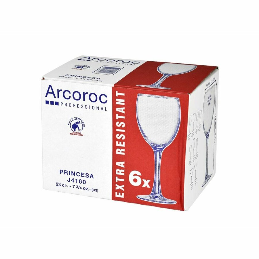 Vinglas Arcoroc Princess 6 enheder 23 cl #4