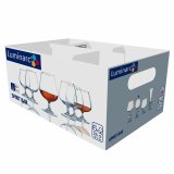 Kop bold Luminarc Spirit Bar Gennemsigtig Glas 6 enheder 250 ml (Pack 6x) #1
