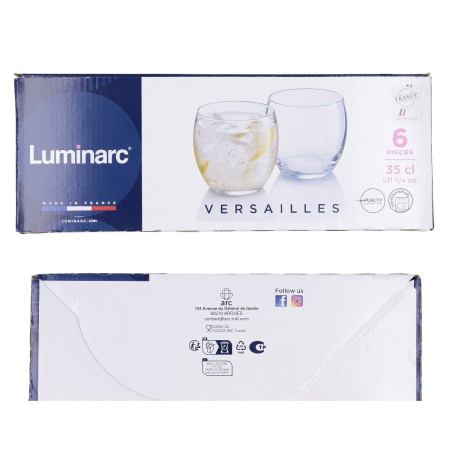 St med shots glas Luminarc Glas (3,4 cl) (6 uds) #4