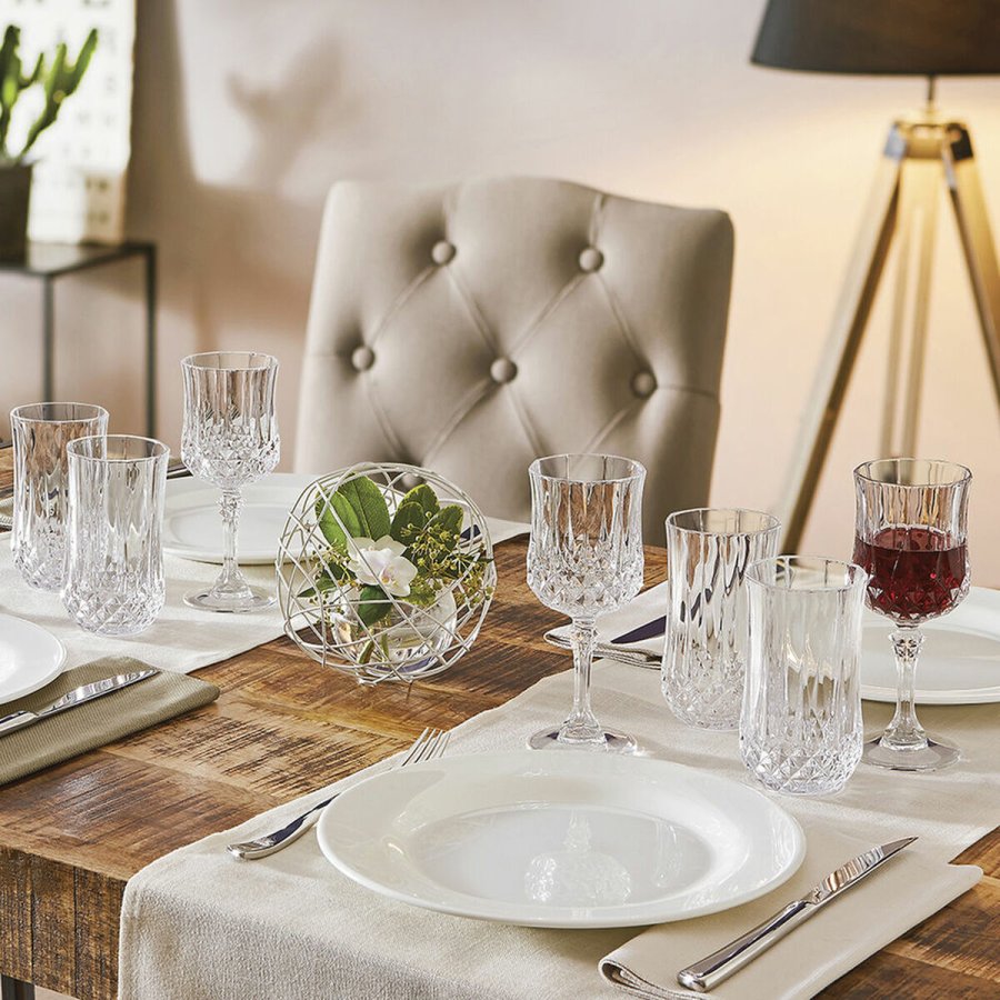 Vinglas Cristal dArques Paris Longchamp Gennemsigtig Glas (6 cl) (Pack 6x) #7