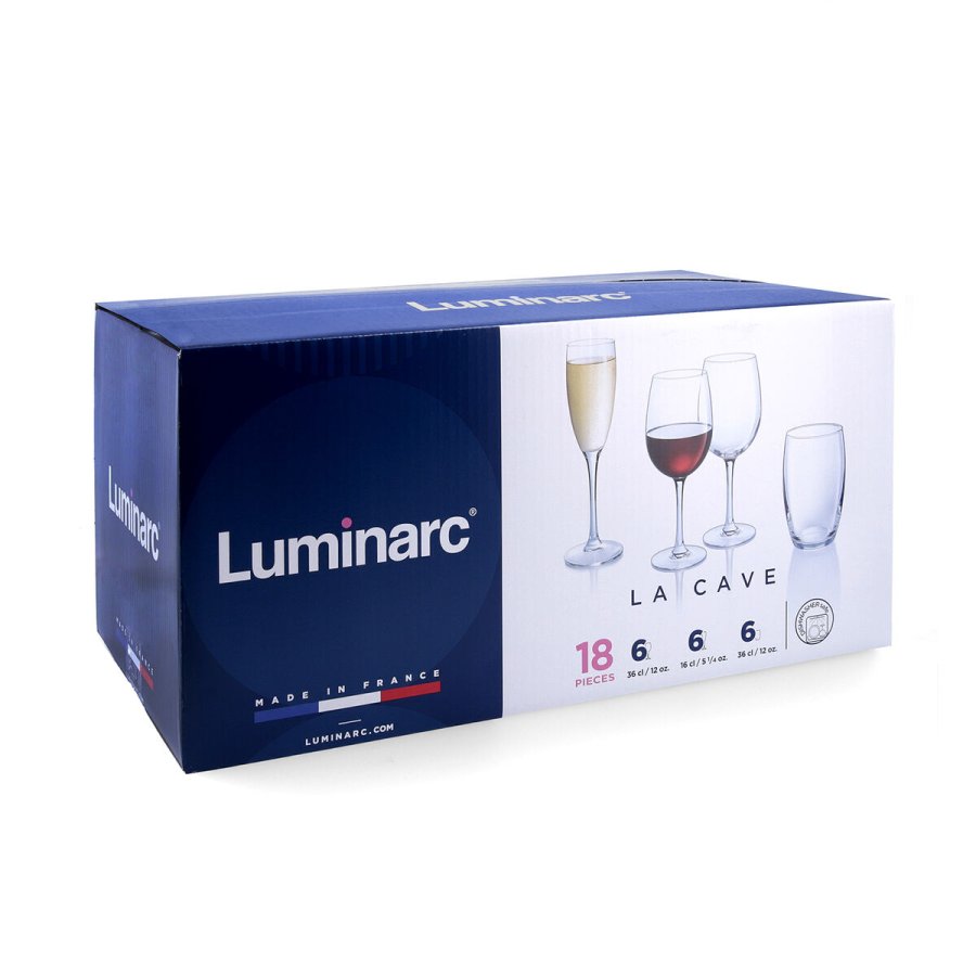 St af glas Luminarc La Cave (18 Dele) #13