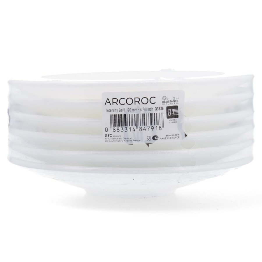 plade Arcoroc Arcadie Kaffe 6 enheder Glas (14 cm) #7