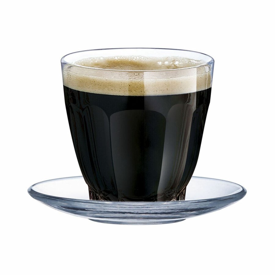 plade Arcoroc Arcadie Kaffe 6 enheder Glas (11,2 cm) #4