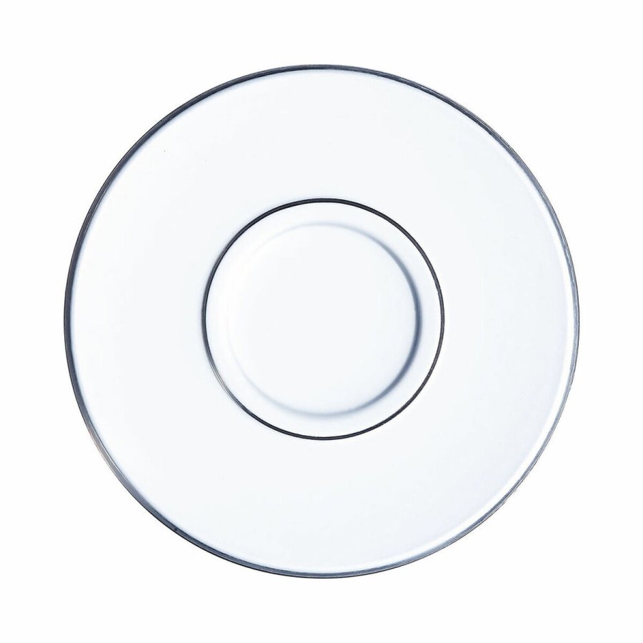 plade Arcoroc Arcadie Kaffe 6 enheder Glas (11,2 cm) #1
