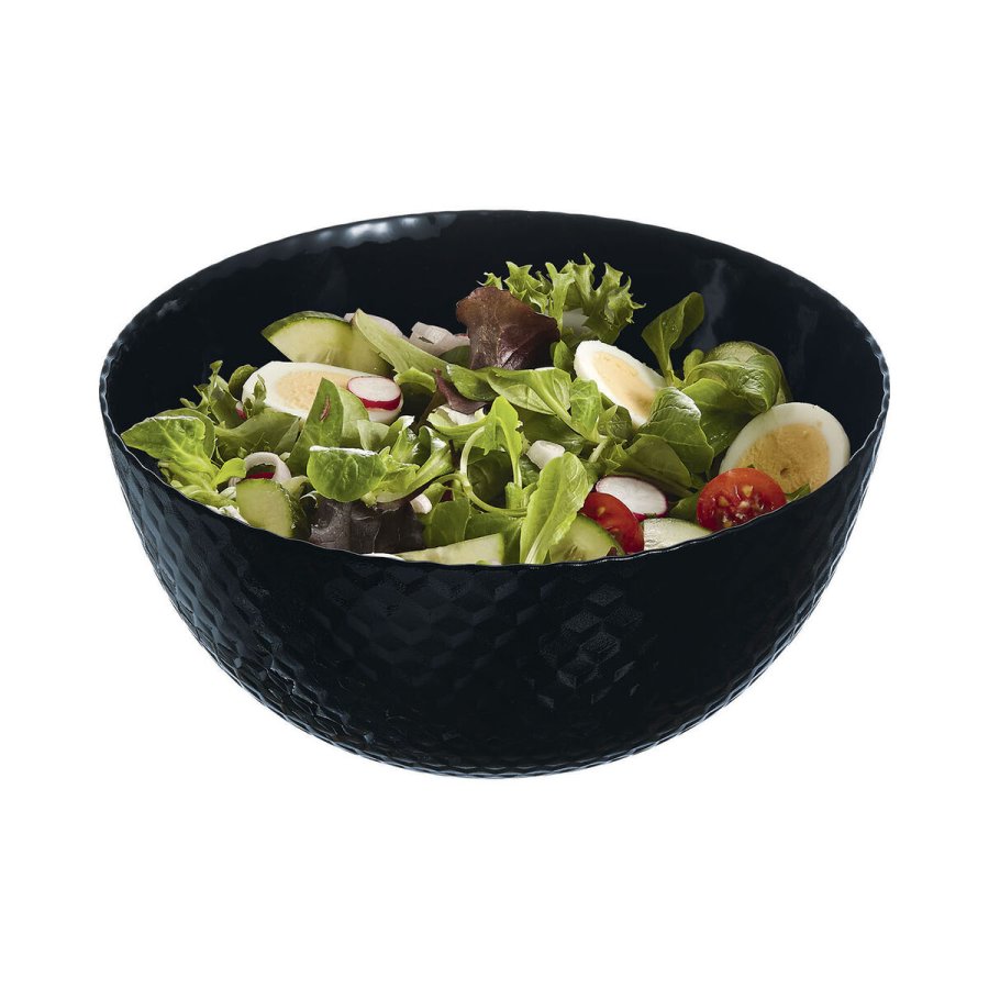 Salatskl Luminarc Pampille Noir Sort Glas 24 cm #7