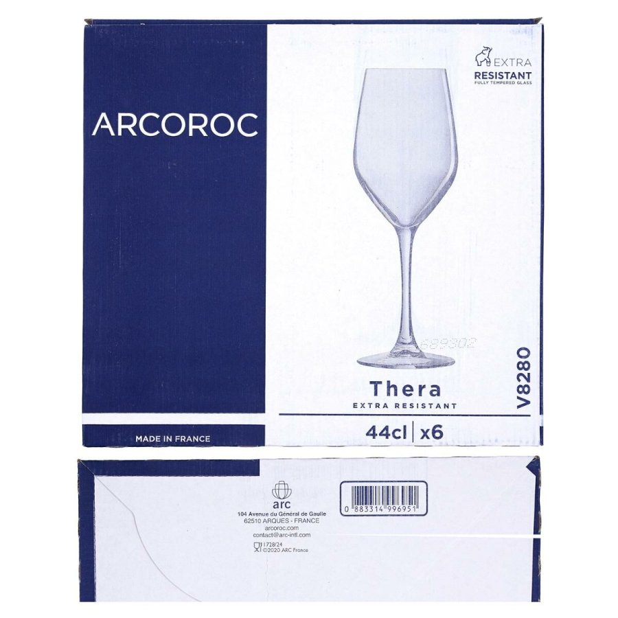 S�t med glas Arcoroc Monti Gennemsigtig Glas 270 ml 6 enheder #3