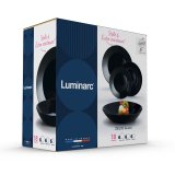 Spisestel Luminarc Zelie Sort Glas 18 Dele #7