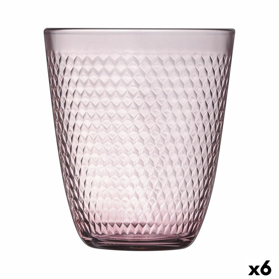 Glas Luminarc Pampille Rosa Glas 310 ml (6 enheder) #1