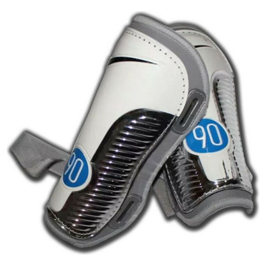 Benskinner til Fodbold Nike T90 Hvid #1