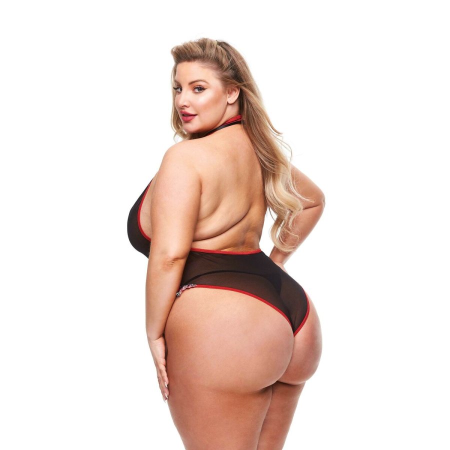 Erotisk Kostume Teachers Pet School Girl Multifarvet Queen size #3