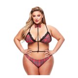 Erotisk Kostume Teachers Pet School Girl Multifarvet Queen size #1